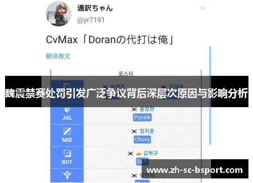 魏震禁赛处罚引发广泛争议背后深层次原因与影响分析 魏震禁赛处罚引发广泛争议背后深层次原因与影响分析